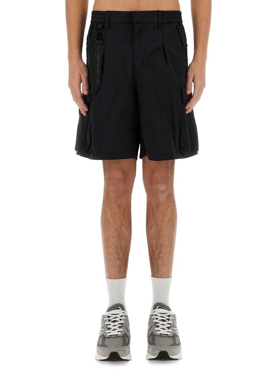 アルファ インダストリーズ ALPHA INDUSTRIES ショーツ メンズ ブラック Shorts 347184 関税 送料無料 2025SS el