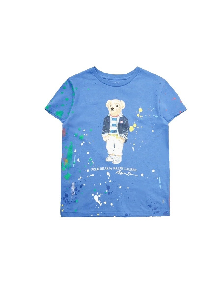 ポロ・ラルフローレン POLO RALPH LAUREN ロングスリーブTシャツ Tシャツ ガールズ ブルー Long sleeve t-shirts 250076 関税 送料無料 2022SS el