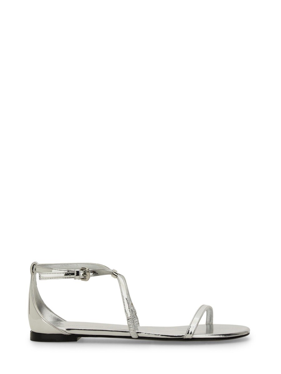 アレキサンダー マックイーン ALEXANDER MCQUEEN サンダル レディース シルバー Sandals 325754 関税 送料無料 2024SS el