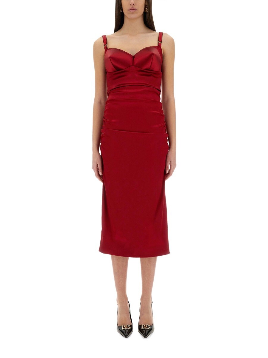 ドルチェ&ガッバーナ DOLCE&GABBANA ワンピース ドレス レディース レッド Dresses 357393 関税 送料無料 2025SS el