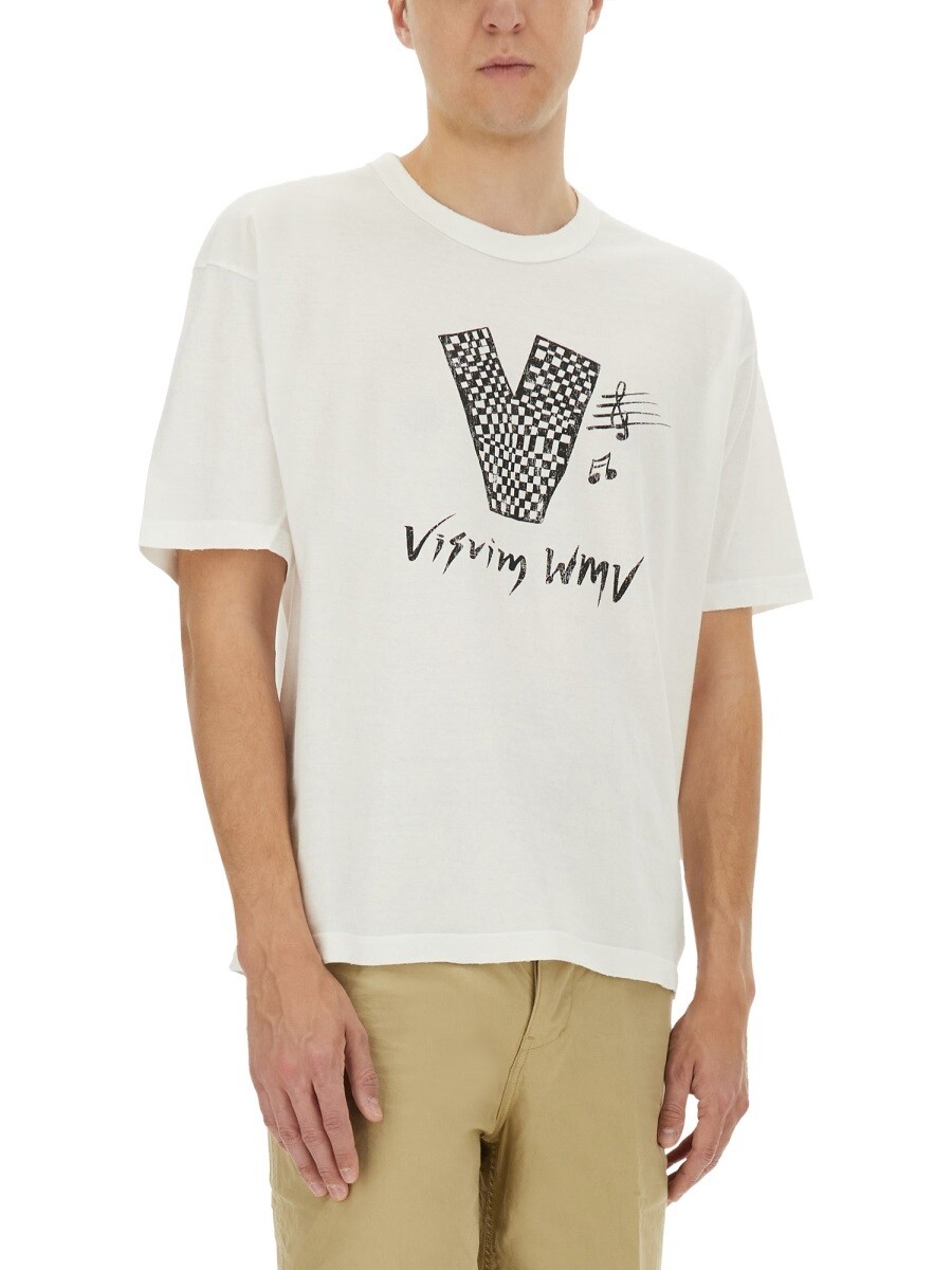 ビズビム VISVIM Tシャツ メンズ ホワイト T-shirts 353514 関税 送料無料 2025SS el