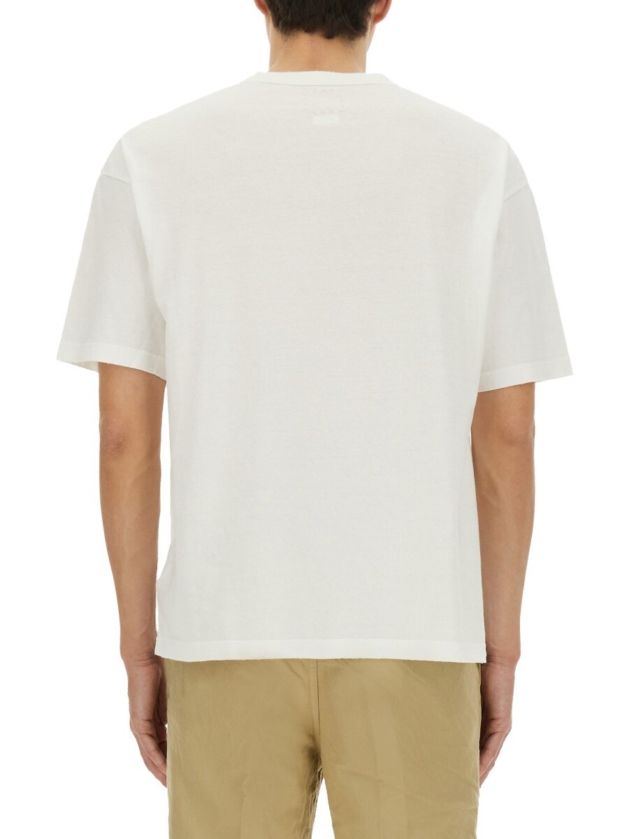 ビズビム VISVIM Tシャツ メンズ ホワイト T-shirts 353514 関税 送料無料 2025SS el