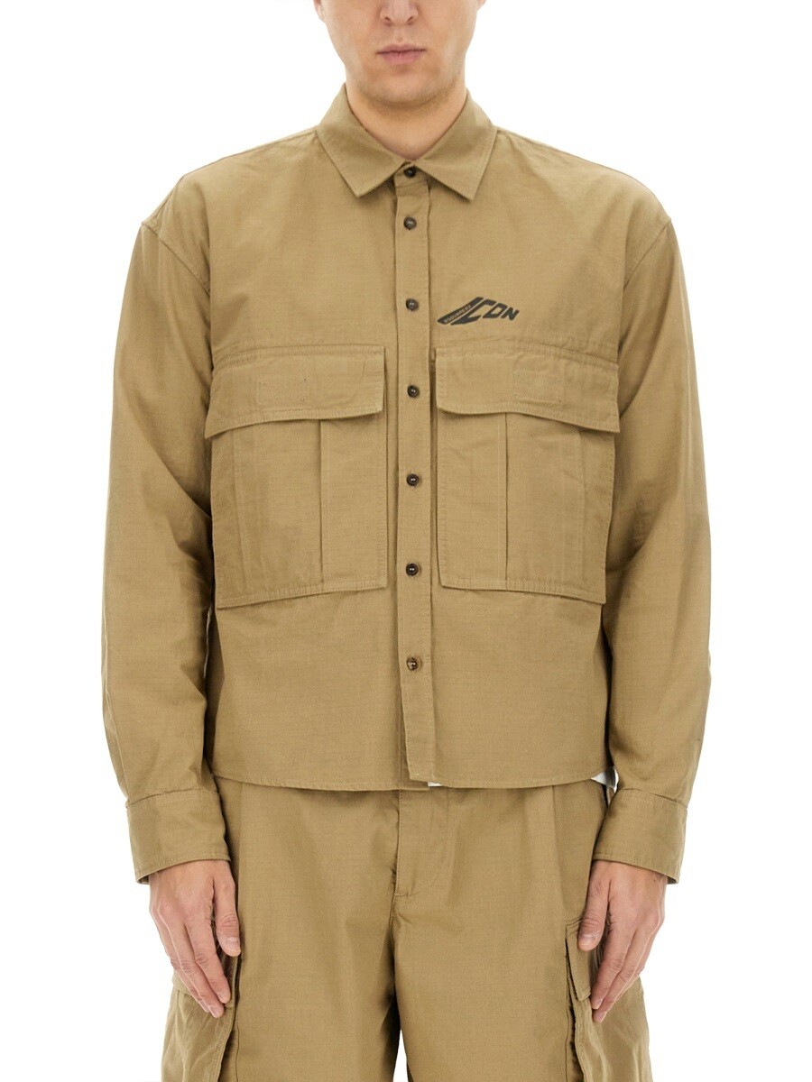 Rakuten - ディースクエアード DSQUARED2 シャツ メンズ ブラウン Shirts 357807 関税 送料無料 2025SS el