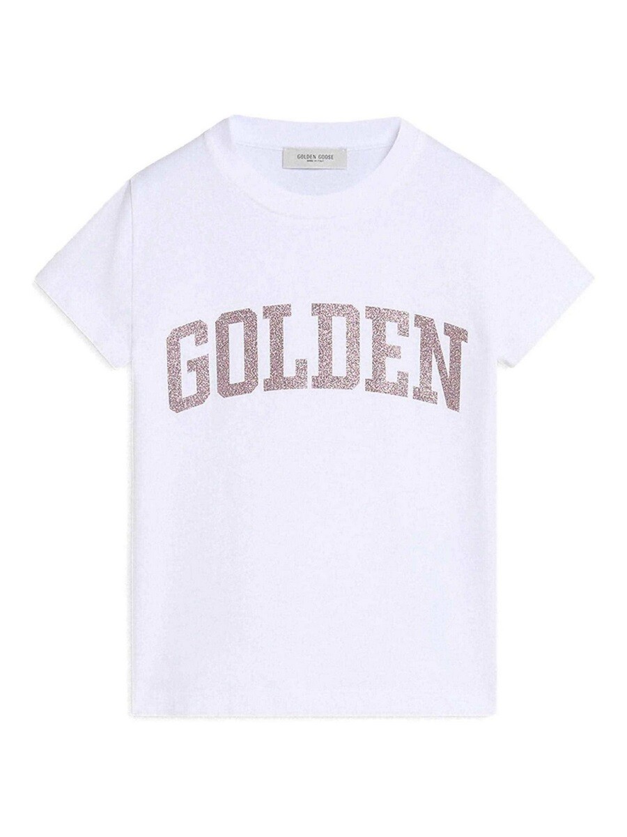 ゴールデングース GOLDEN GOOSE ロングスリーブTシャツ Tシャツ ガールズ ホワイト Long sleeve t-shirts 360759 関税 送料無料 2025SS el