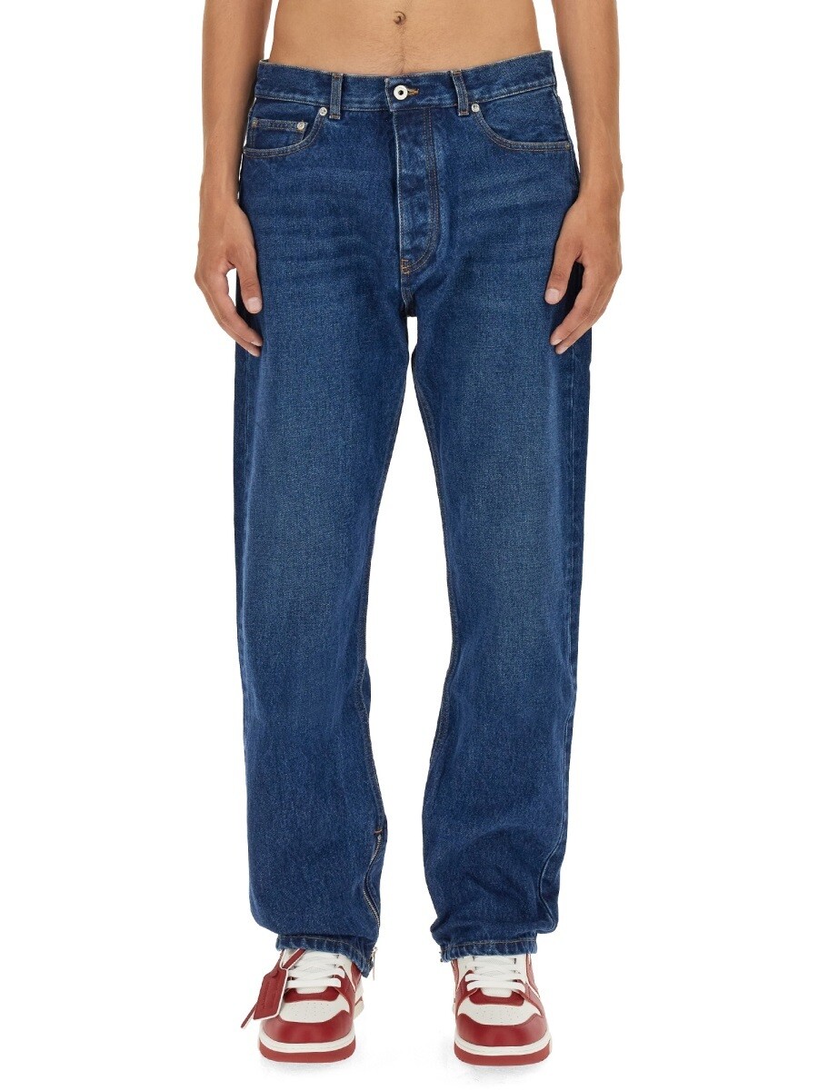 オフホワイト OFF WHITE デニム メンズ ブルー Jeans 304672 関税 送料無料 2023AW el