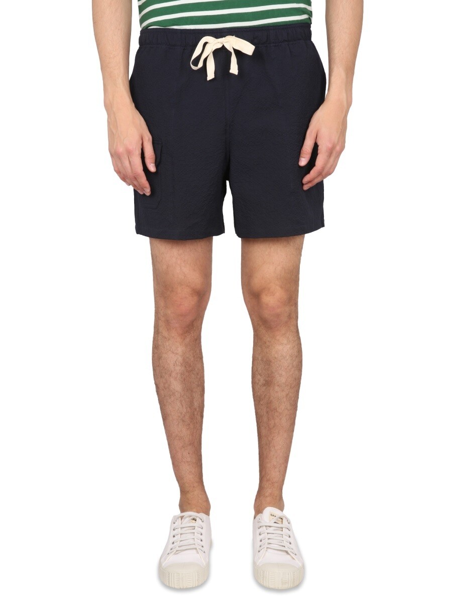ハウリン HOWLIN' ショーツ メンズ ブルー Shorts 282300 関税 送料無料 2023SS el