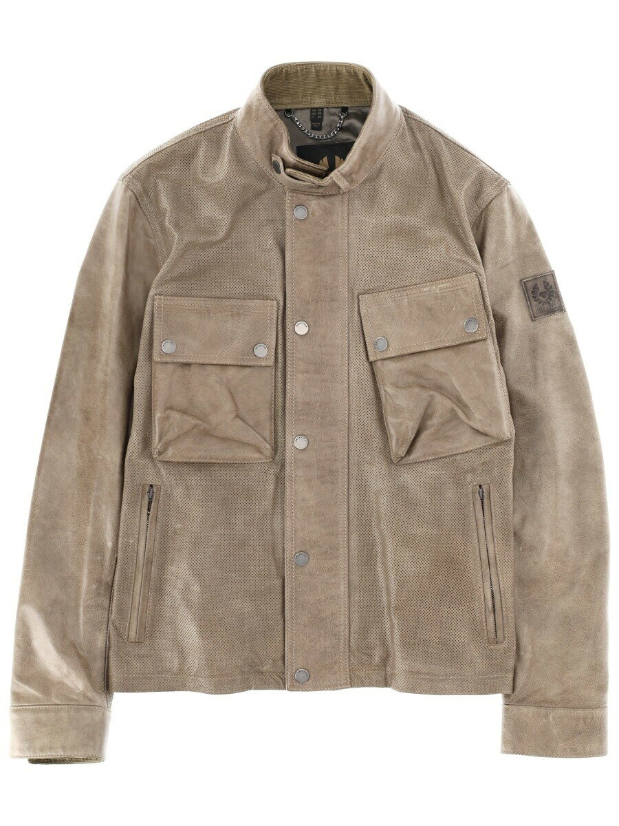 樂天商城 - BELSTAFF BELSTAFF ジャケット メンズ ベージュ Jackets 397175 関税 送料無料 2026SS el