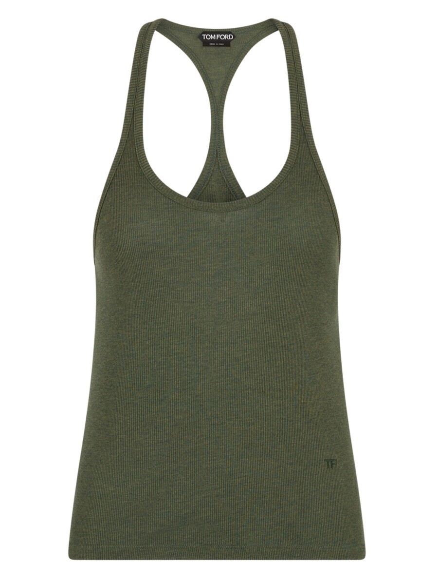 トム フォード TOM FORD Tシャツ トップス レディース グリーン T-shirts and tops 397839 関税 送料無料 2026SS el