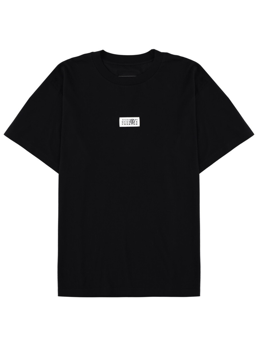 エムエムシックスメゾン マルジェラ MM6 MAISON MARGIELA Tシャツ メンズ ブラック T-shirts 401677 関税 送料無料 2026SS el