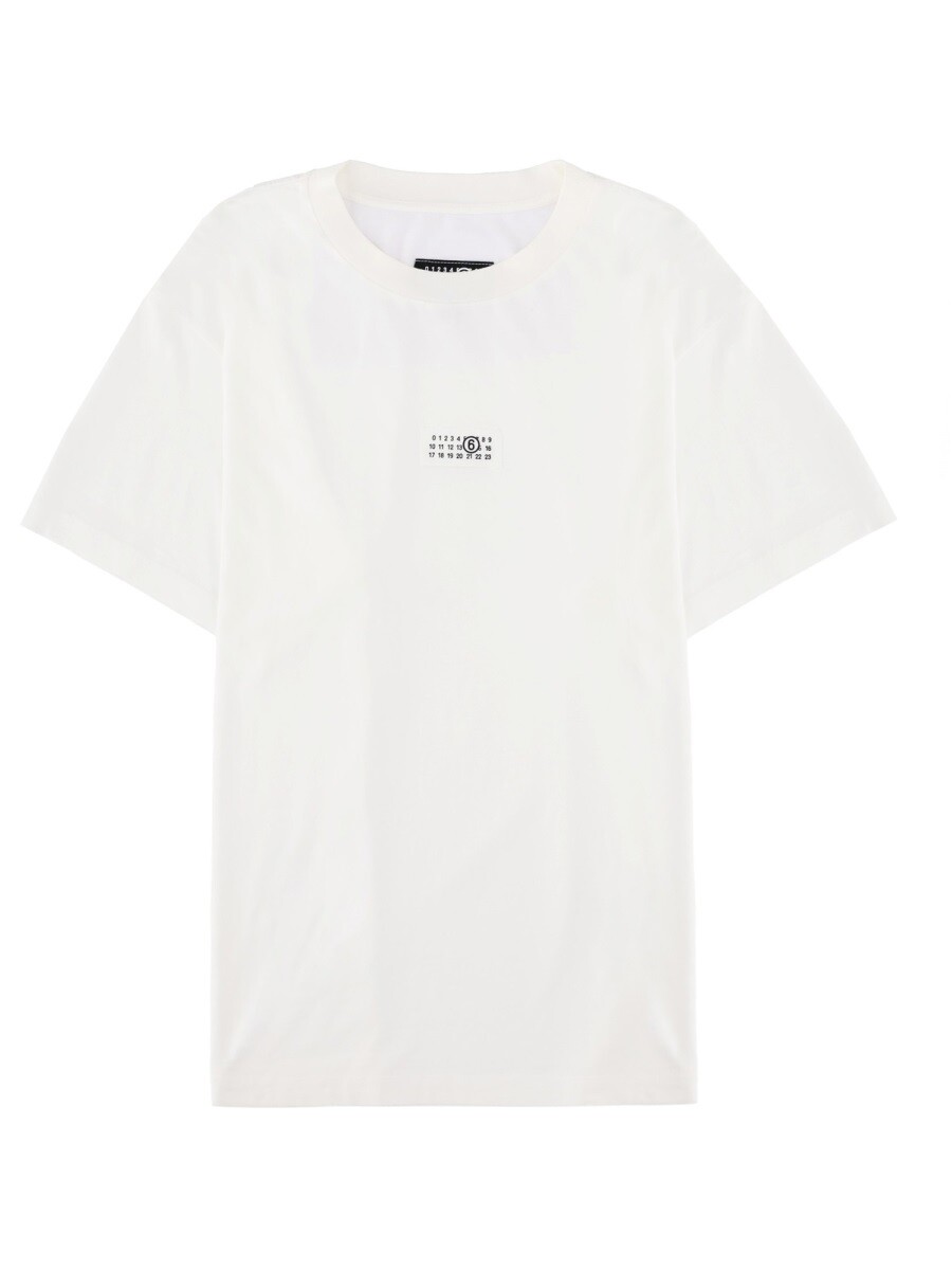 エムエムシックスメゾン マルジェラ MM6 MAISON MARGIELA Tシャツ メンズ ホワイト T-shirts 403935 関税 送料無料 2026SS el