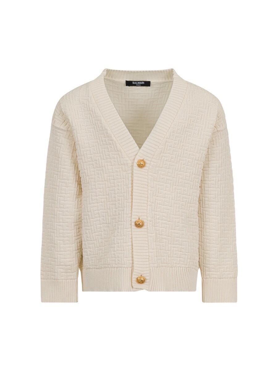 �Х�ޥ� BALMAIN ���롼�ͥå������ѡ� �˥åȥ����� �ܡ����� Crew neck jumpers 405310 ���� ����̵�� ��åԥ�̵�� 20...