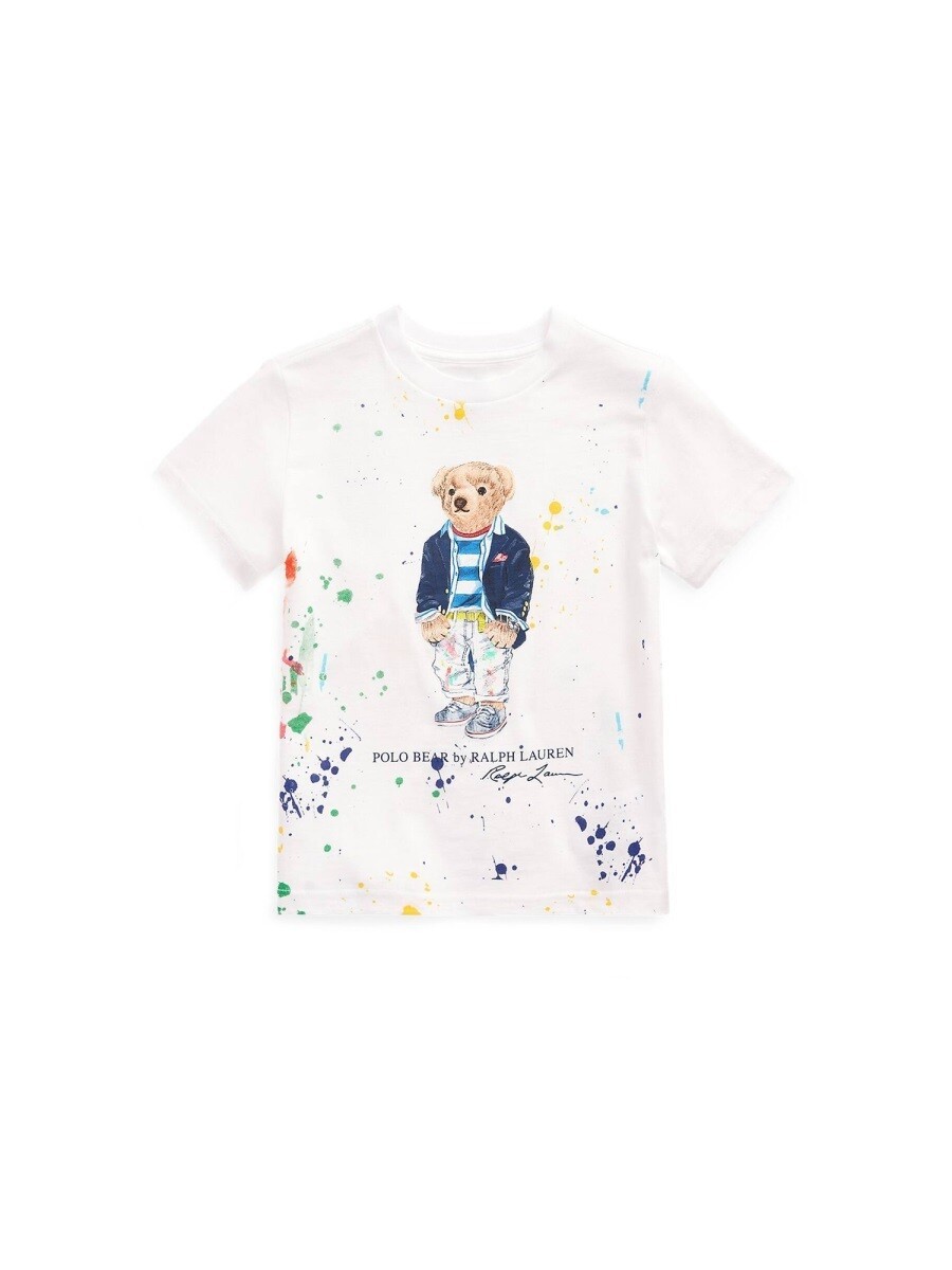 ポロ・ラルフローレン POLO RALPH LAUREN ポロシャツ トップス ボーイズ ホワイト Polo shirts 250085 関税 送料無料 2022SS el