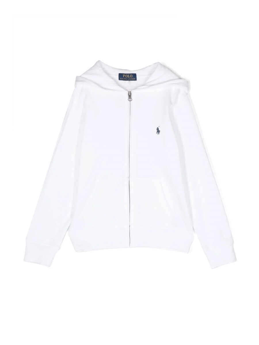 ポロ・ラルフローレン POLO RALPH LAUREN クルーネックスウェットシャツ トレーナー ボーイズ ホワイト Crew neck sweatshirts 268887 関税 送料無料 2023SS el