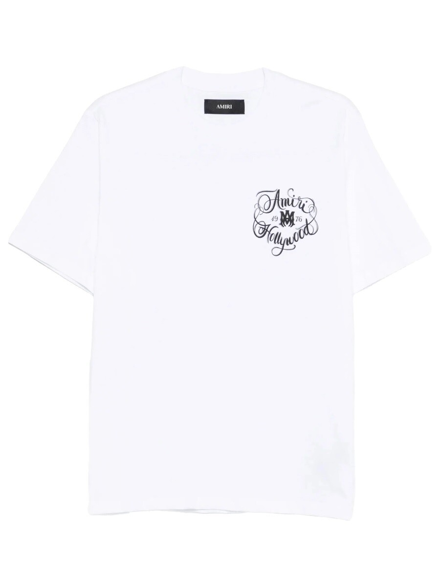 樂天商城 - アミリ AMIRI Tシャツ メンズ ホワイト T-shirts 394522 関税 送料無料 2026SS el