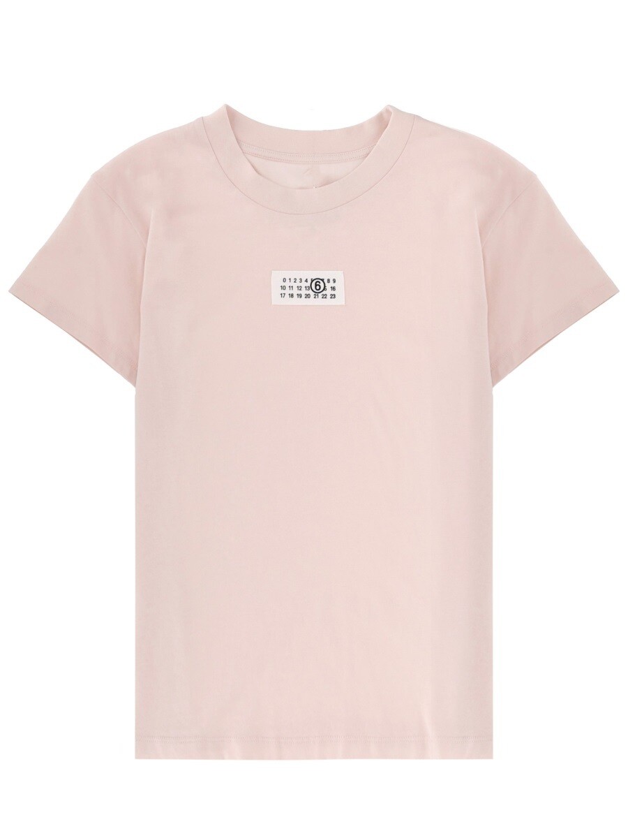 エムエム6 メゾン マルジェラ MM6 MAISON MARGIELA ポロシャツ Tシャツ レディース ピンク T-shirts and polo shirts 402612 関税 送料無料 2026SS el