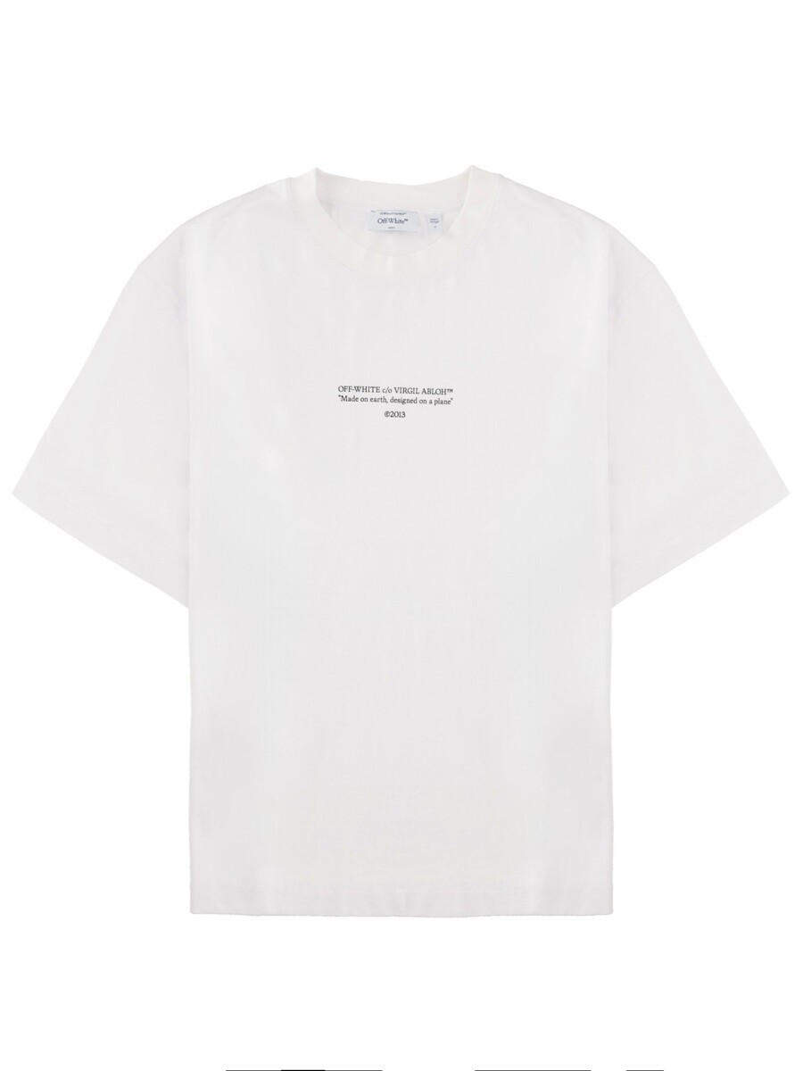 オフホワイト OFF WHITE Tシャツ メンズ ホワイト T-shirts 402904 関税 送料無料 2026SS el