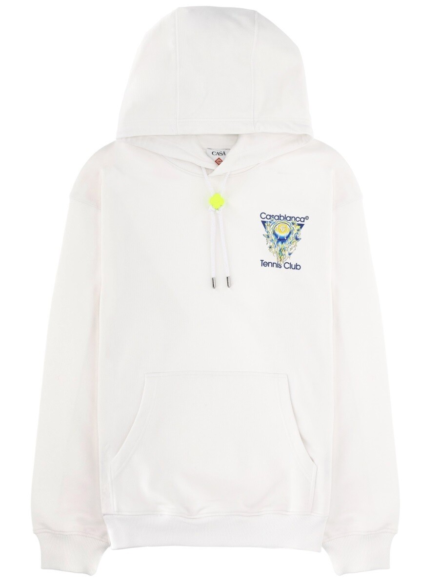 Rakuten - カサブランカ CASABLANCA スウェットシャツ トレーナー メンズ ホワイト Sweatshirts 392716 関税 送料無料 2026SS el