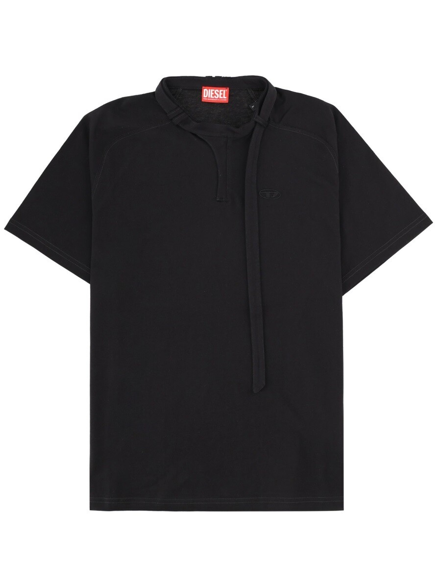 ディーゼル DIESEL Tシャツ メンズ ブラック T-shirts...(4.0)