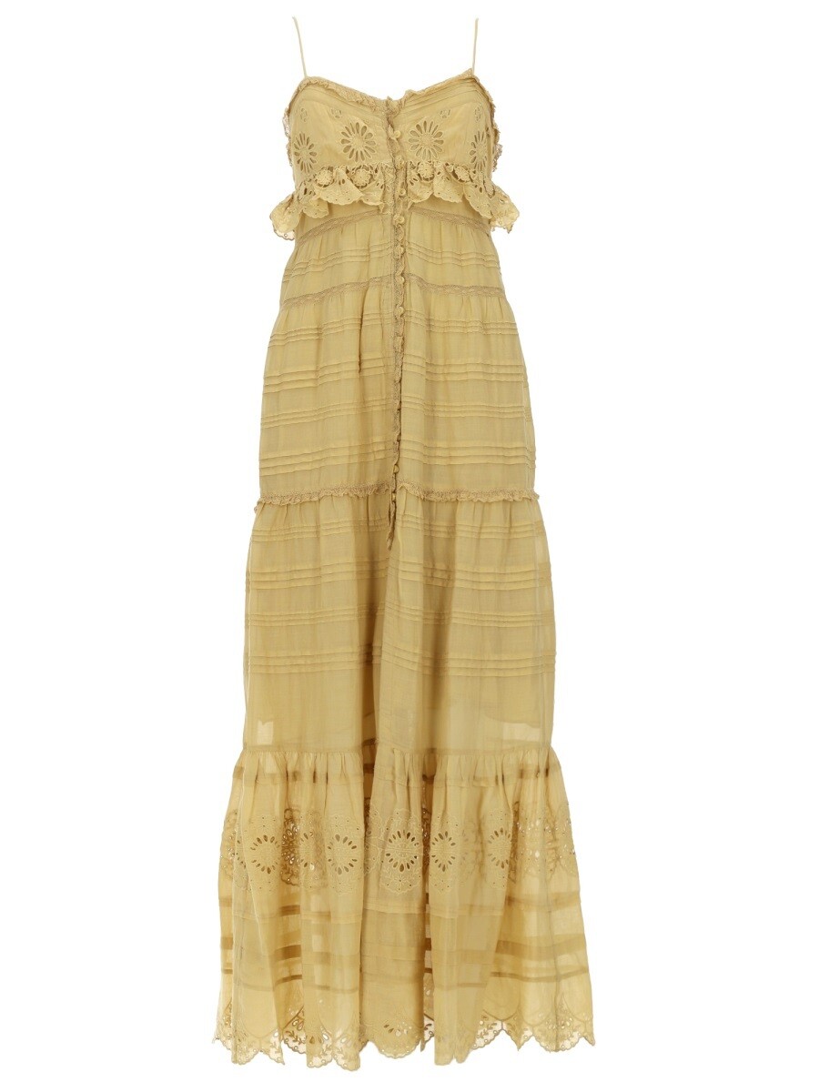 マラン エトワール MARANT ETOILE ワンピース ドレス レディース イエロー Dresses 408114 関税 送料無料 2026SS el