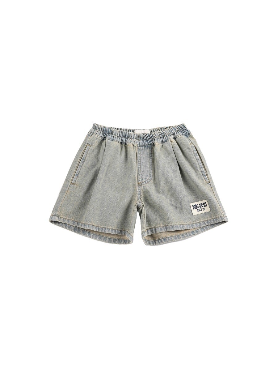 ボボショーズ BOBO CHOSES ショートパンツ　パンツ ショーツ ボーイズ グレー Shorts 393092 関税 送料無料 2026SS el