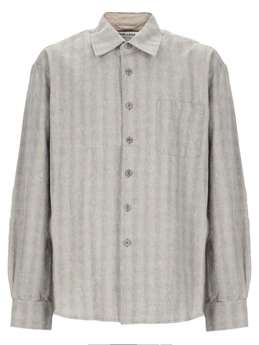 アワーレガシー OUR LEGACY シャツ メンズ グレー Shirts 413268 関税 送料無料 2026SS el