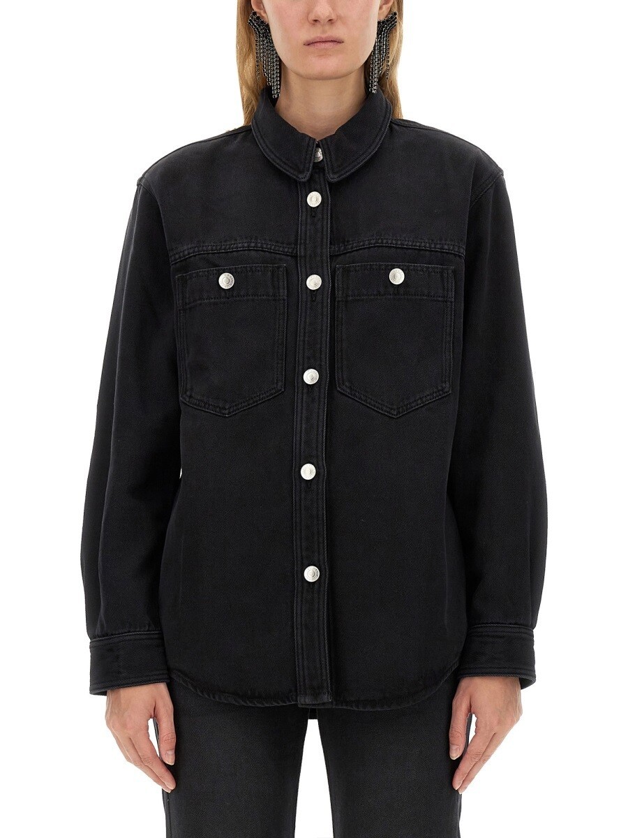 �����٥� �ޥ�� ISABEL MARANT ����� ��ǥ����� �֥�å� Shirts 335940 ���� ����̵�� ��åԥ�̵�� 2024AW el
