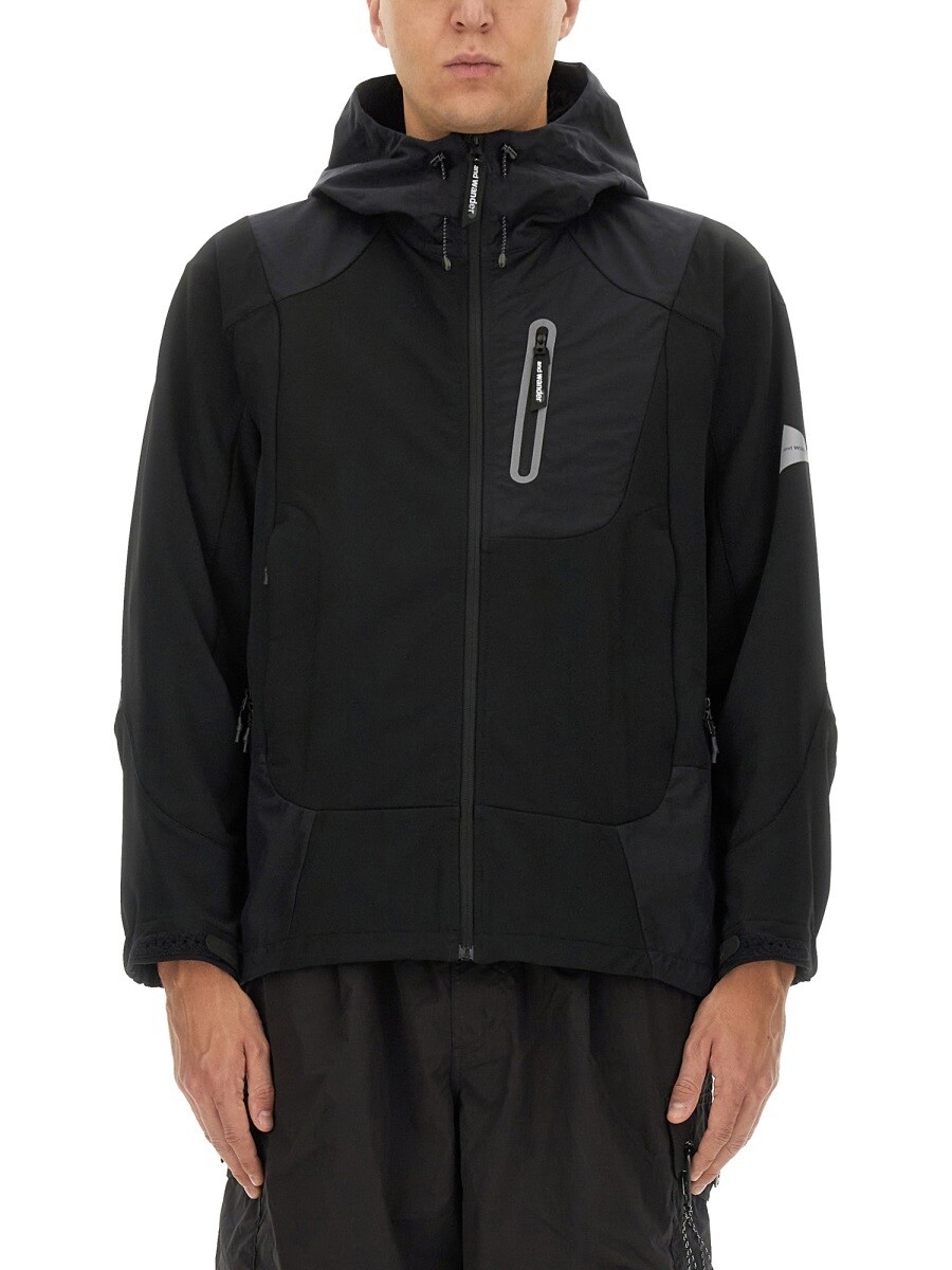 アンドワンダー AND WANDER ジャケット メンズ ブラック Jackets 340817 関税 送料無料 ラッピング無料 2024AW el