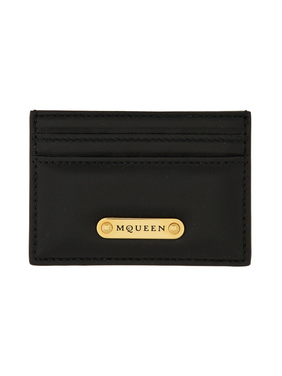 樂天商城 - アレキサンダー マックイーン ALEXANDER MCQUEEN カードホルダー 財布 レディース ブラック Wallets and Card Holders 343013 関税 送料無料 2024AW el