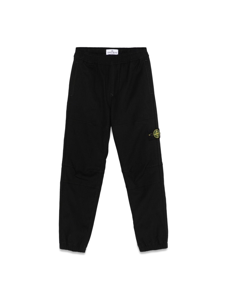 樂天商城 - ストーンアイランド STONE ISLAND パンツ ボーイズ ブラック Cargo trousers 337496 関税 送料無料 2024AW el