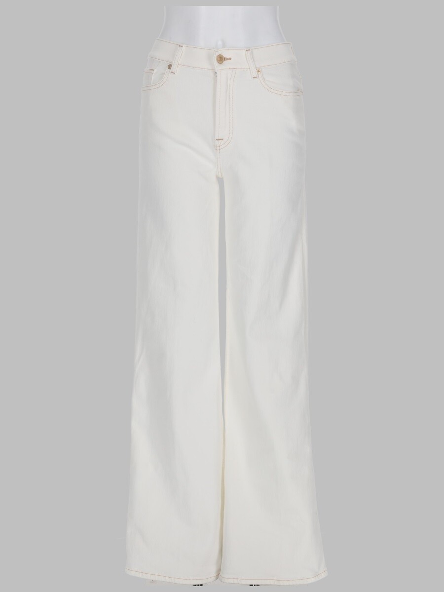 セブンフォーオールマンカインド 7 FOR ALL MANKIND デニム レディース ホワイト Jeans 407118 関税 送料無料 2026SS el