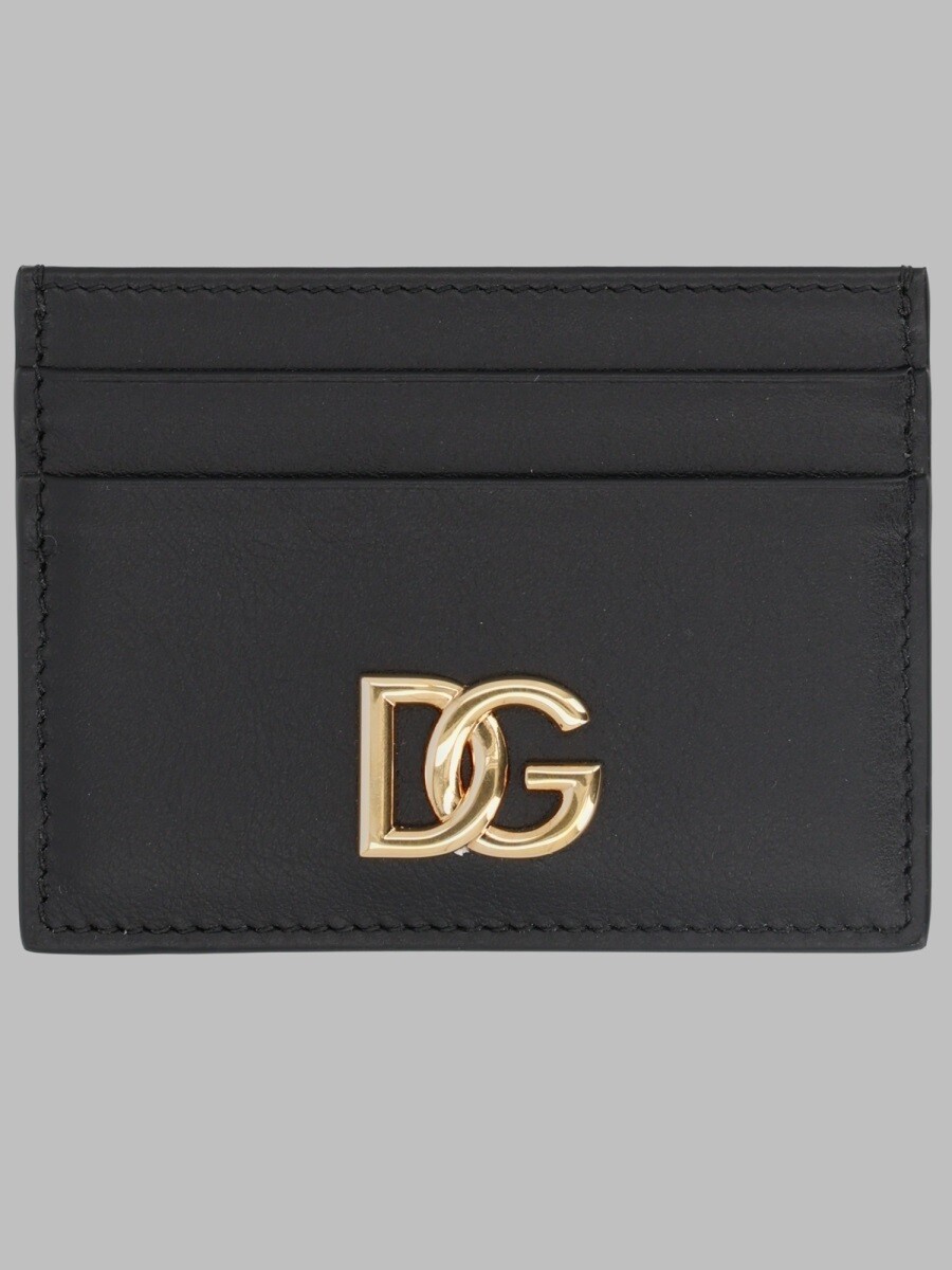 ドルチェ&ガッバーナ DOLCE&GABBANA カードホルダー 財布 レディース ブラック Wal ...