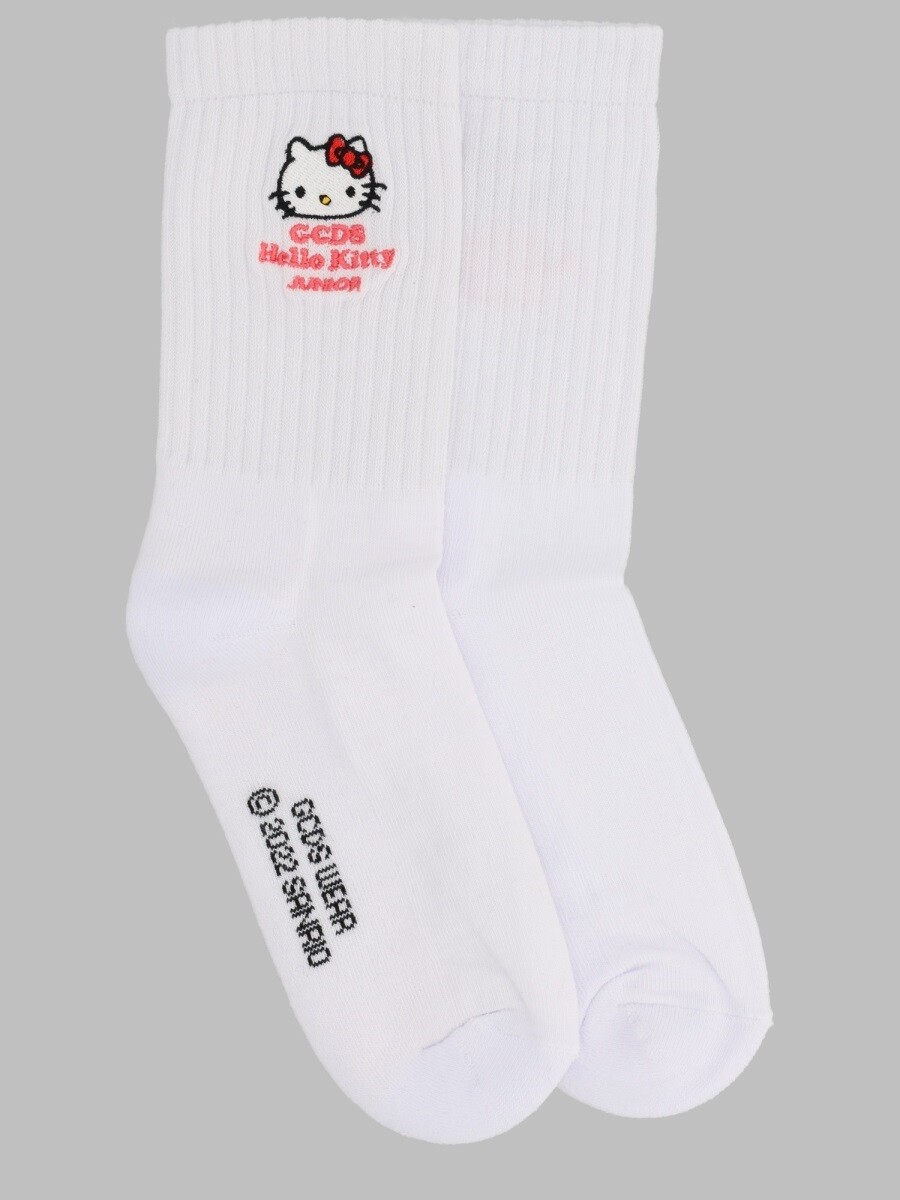 Rakuten - ジーシーディーエス GCDS 靴下 ソックス ガールズ ホワイト Socks 285561 関税 送料無料 2023SS el