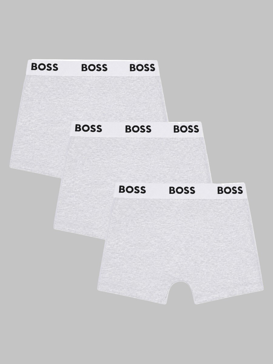 ヒューゴ ボス HUGO BOSS アンダーウェア ボーイズ グレー Bodysuits 396384 関税 ...