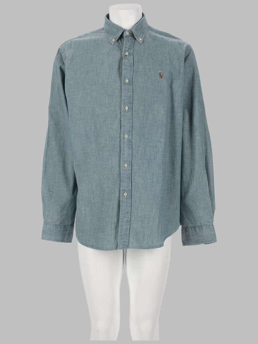 ポロ ラルフ ローレン POLO RALPH LAUREN シャツ メンズ ブルー Shirts 422311 関税 送料無料 2026AW el