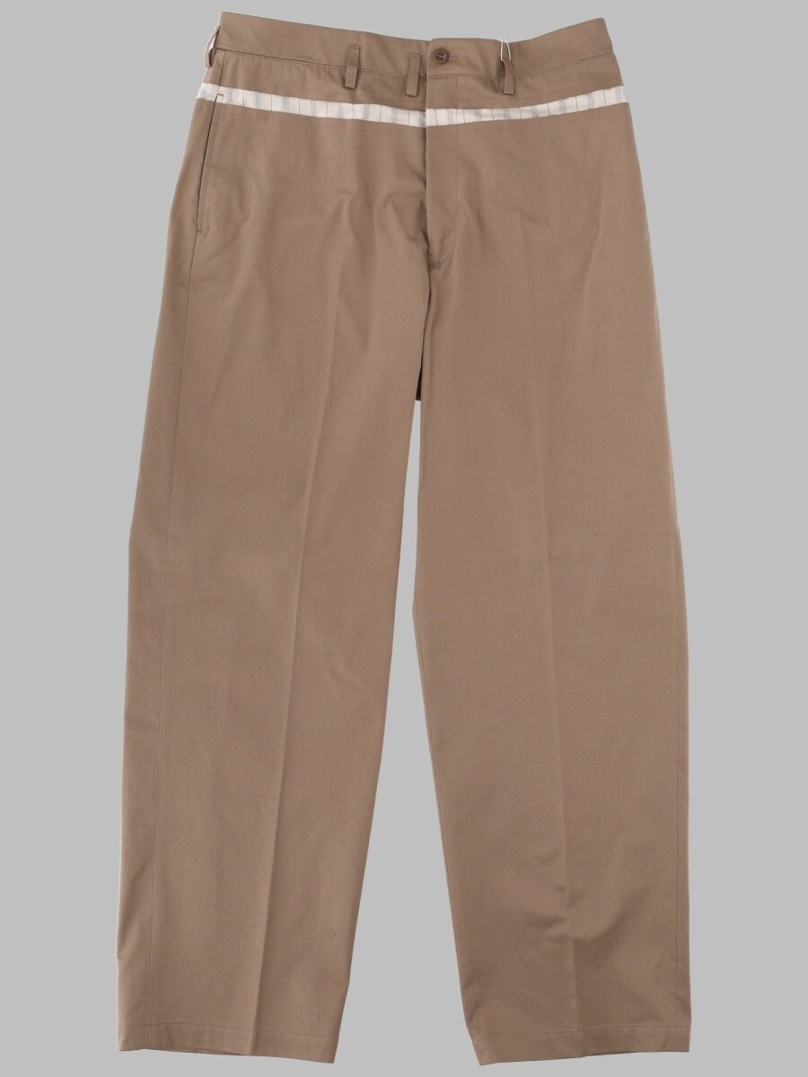 メゾン マルジェラ MAISON MARGIELA ズボン パンツ メンズ ベージュ Trousers 397742 関税 送料無料 2026SS el