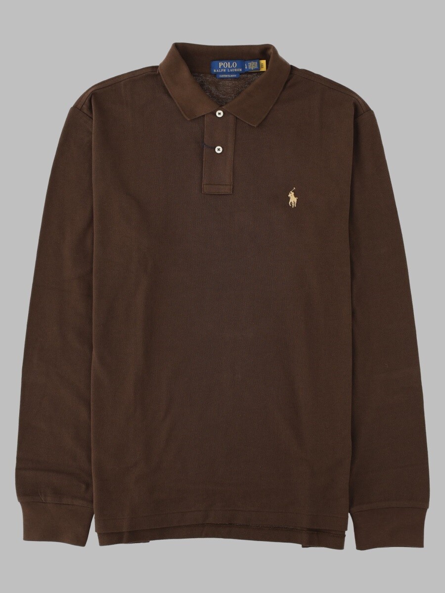 ポロ ラルフ ローレン POLO RALPH LAUREN ポロシャツ メンズ ブラウン Polo shirts 423535 関税 送料無料 2026AW el