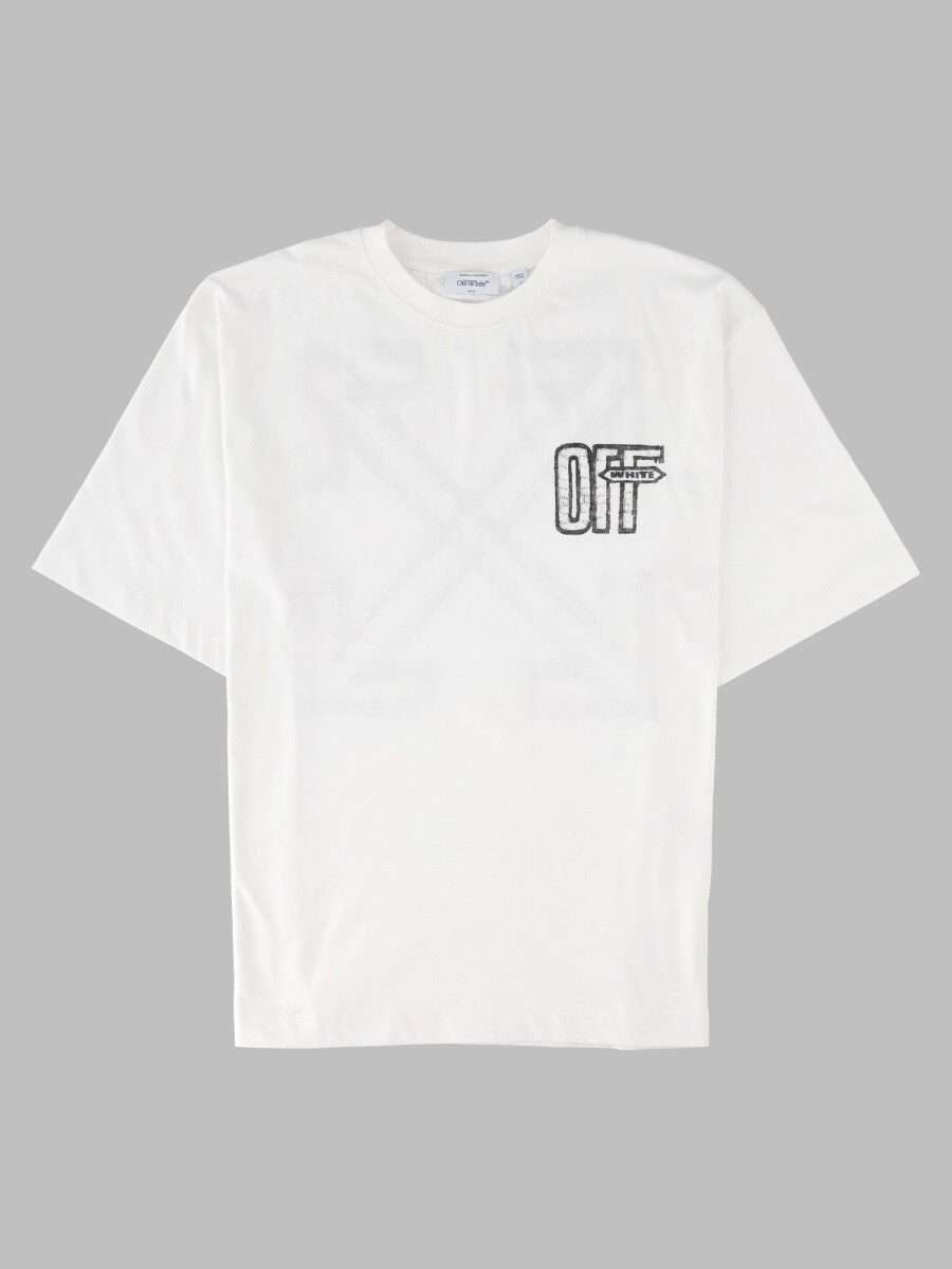 オフホワイト OFF WHITE Tシャツ メンズ ホワイト T-shirts 431657 関税 送料無料 2026AW el