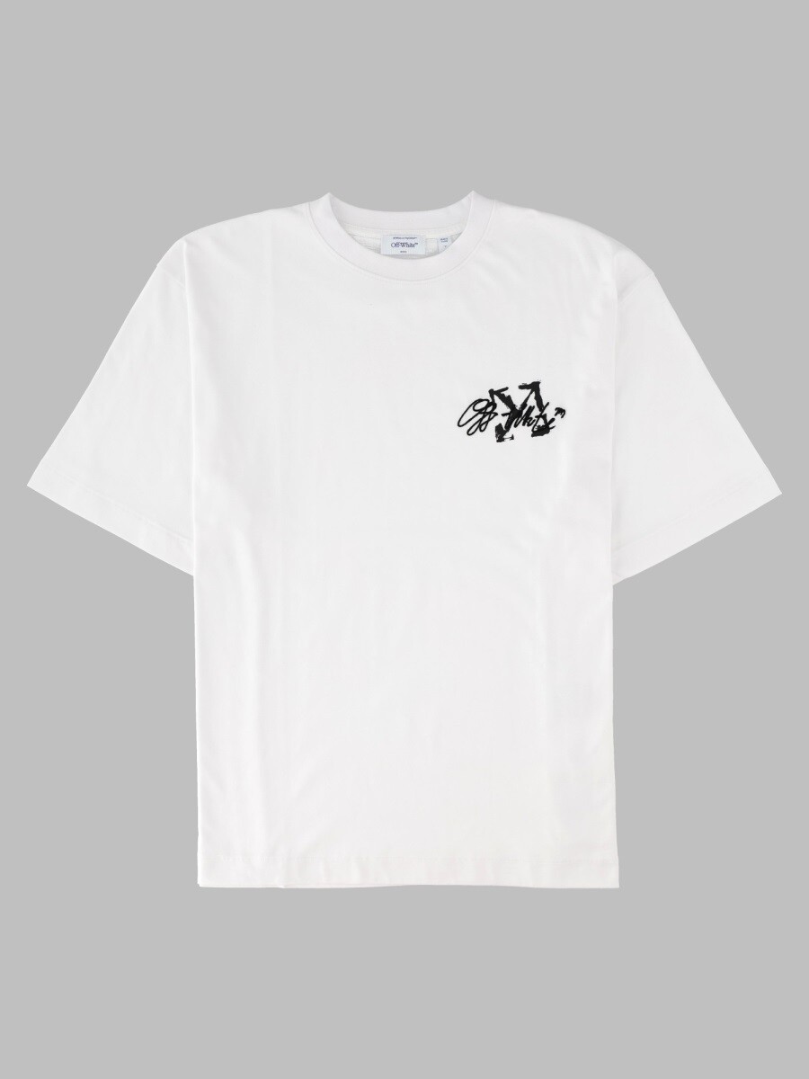 オフホワイト OFF WHITE Tシャツ メンズ ホワイト T-shirts 431623 関税 送料無料 2026AW el
