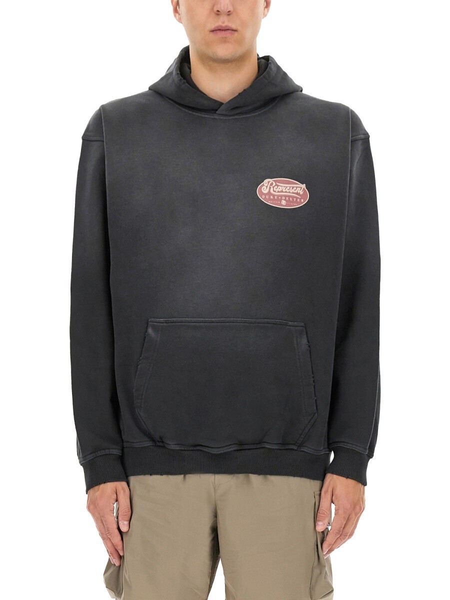 リプレゼント REPRESENT スウェットシャツ トレーナー メンズ ブラック Sweatshirts 361525 関税 送料無料 2024AW el