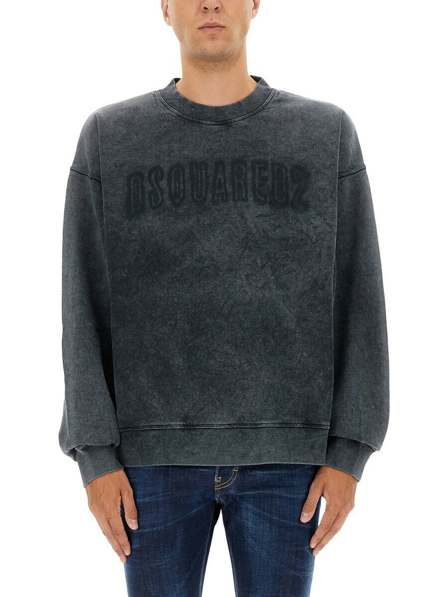 ディースクエアード DSQUARED2 スウェットシャツ トレーナー メンズ グレー Sweatshirts 363474 関税 送料無料 2025AW el