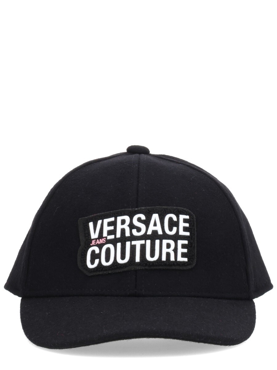 ヴェルサーチ ジーンズ クチュール VERSACE JEANS COUTURE ハット 帽子 メンズ ブラック Hats 366546 関税 送料無料 2025AW el