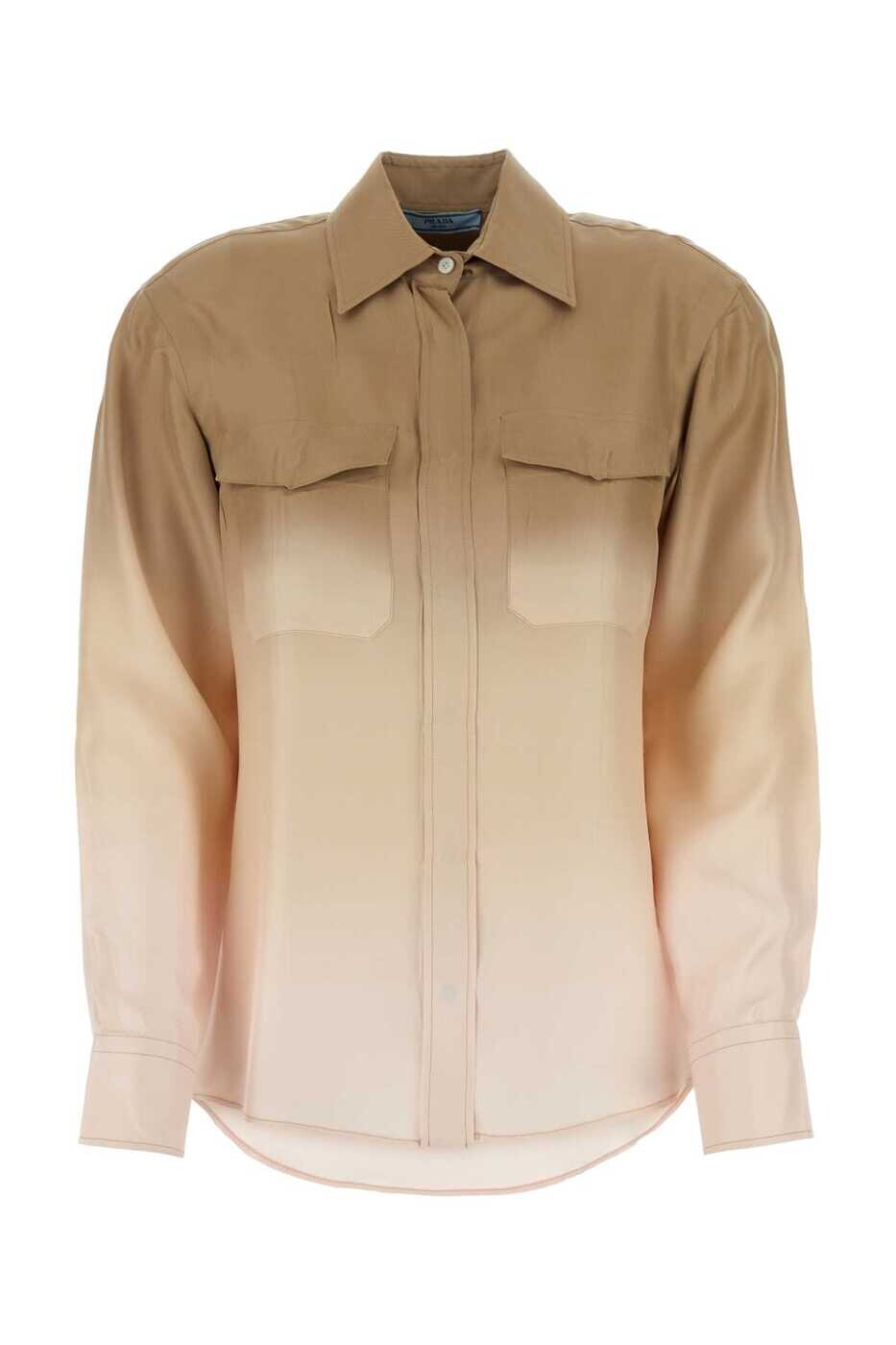 プラダ PRADA シャツ レディース マルチカラー Shirts P413HSOOO14J3 F0065 Multicoloured 関税 送料無料 2025SS gb