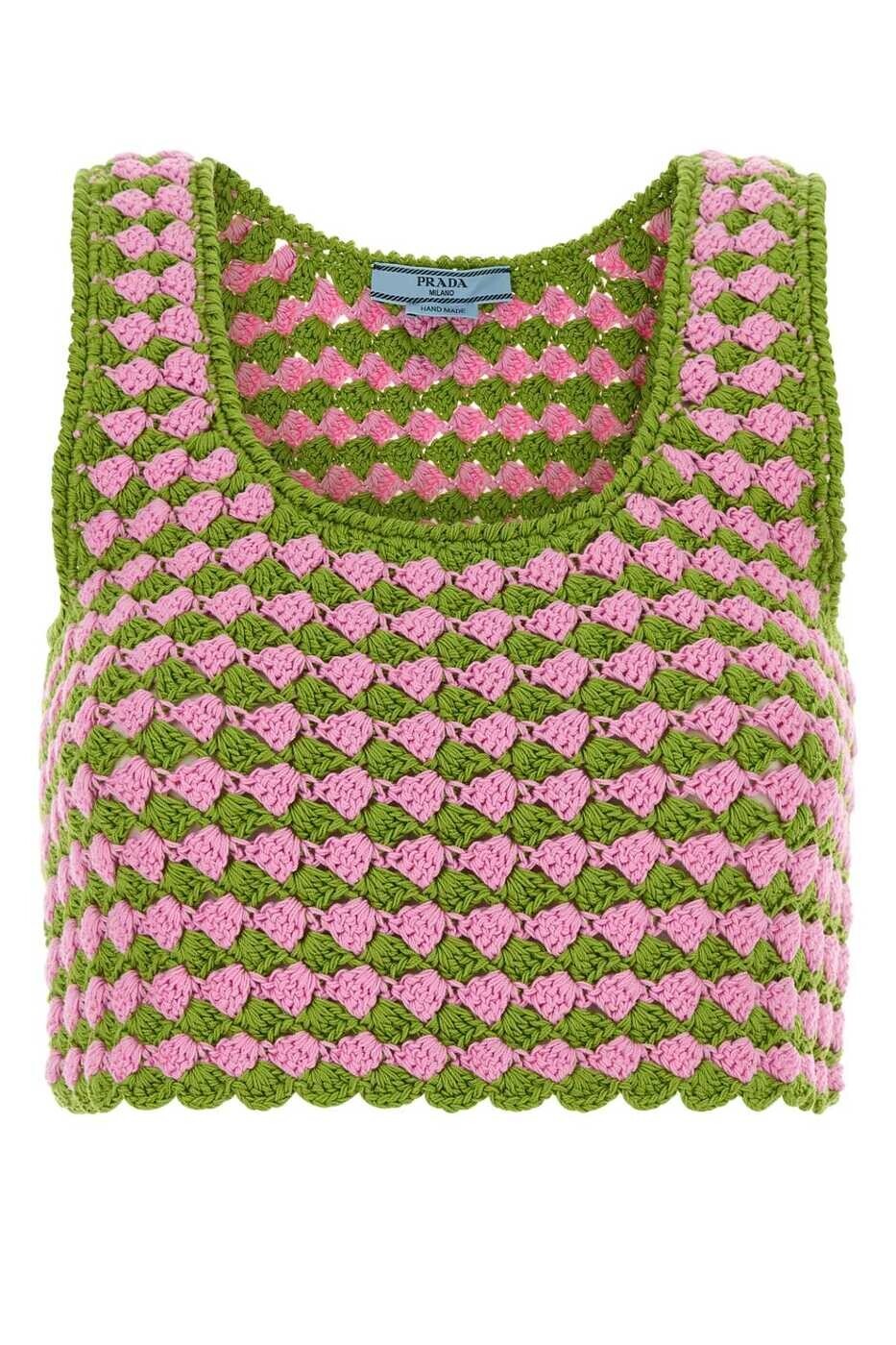 プラダ PRADA Tシャツ トップス レディース マルチカラー T-shirts and tops P29B65SOOO16SX F0MEX Multicoloured 関税 送料無料 gb