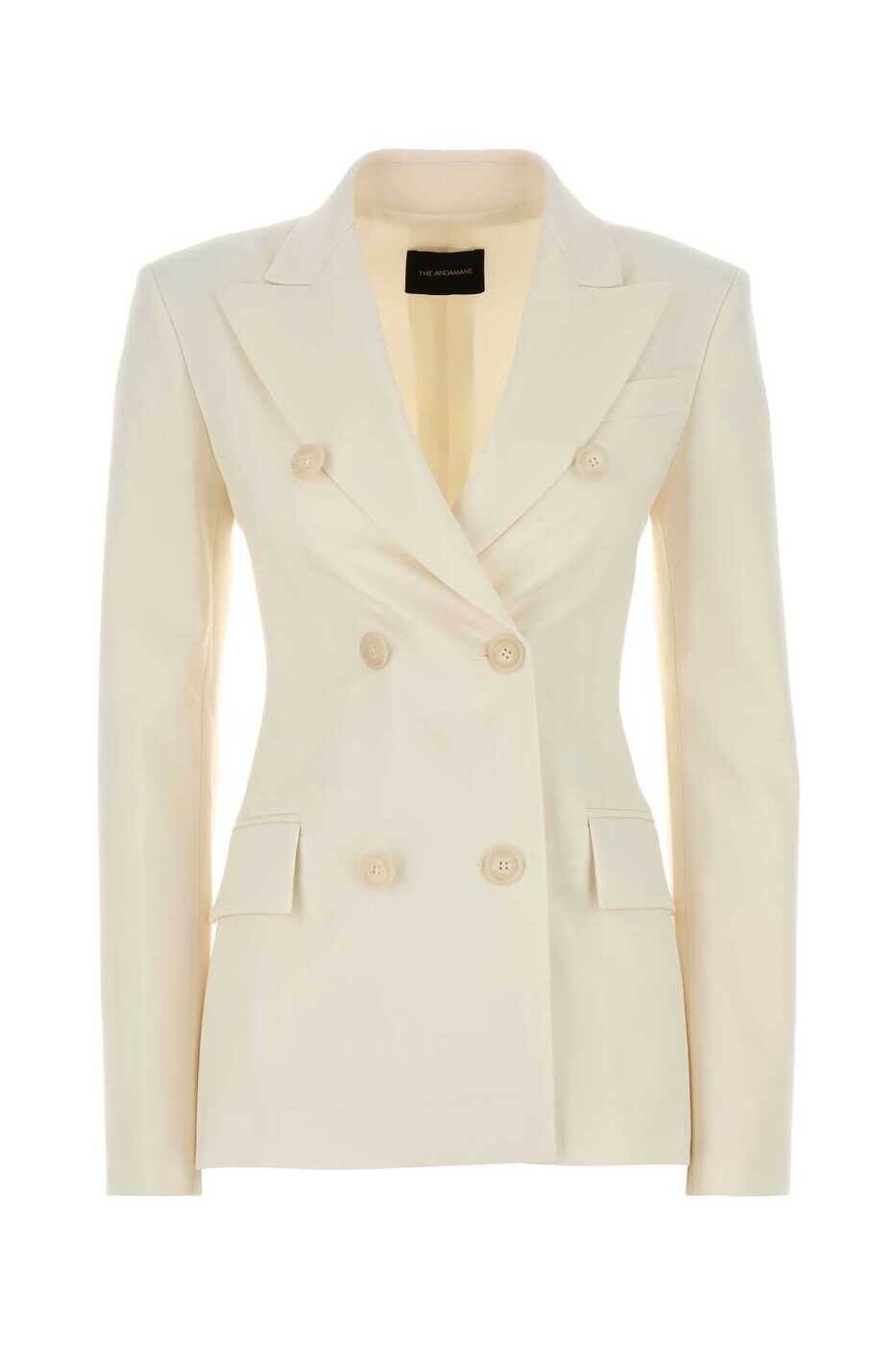THE ANDAMANE ジレ ベスト レディース ホワイト Vests T173031ATNW050 IVORY White 関税 送料無料 2025SS gb