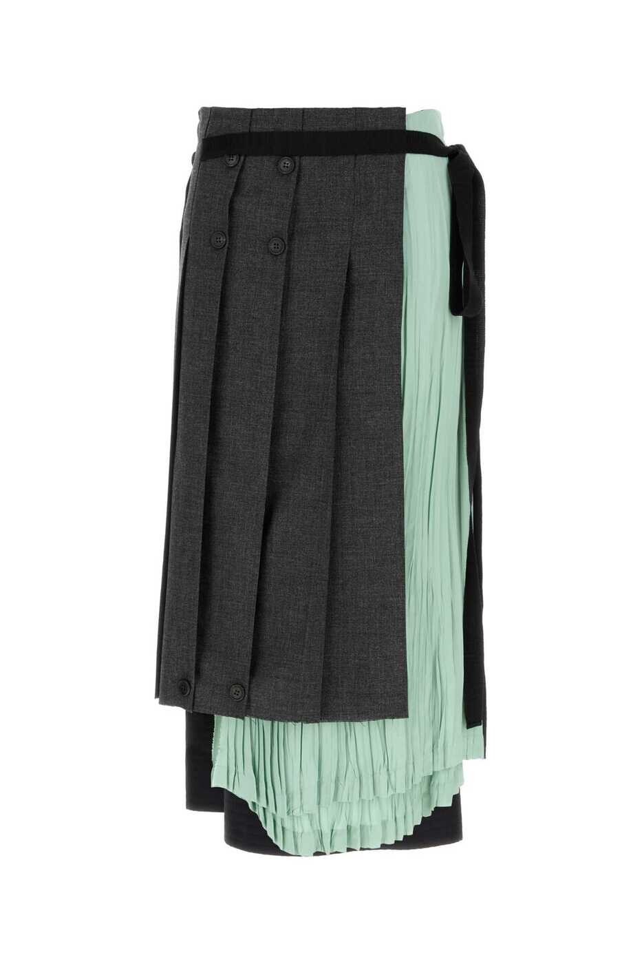 プラダ PRADA スカート レディース マルチカラー Skirts P164IRSOOO19Q3 F0480 Multicoloured 関税 送料無料 2026SS gb