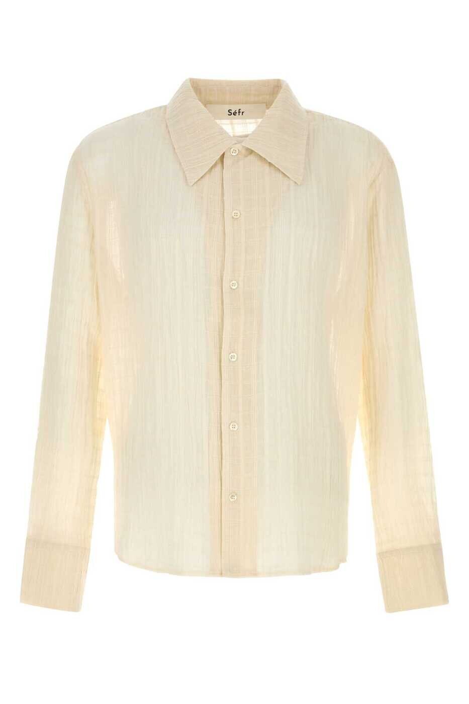 セファ SEFR シャツ メンズ イエロー Shirts MSS25IGNACIOCLO CLOWHICHE Yellow 関税 送料無料 2026SS gb
