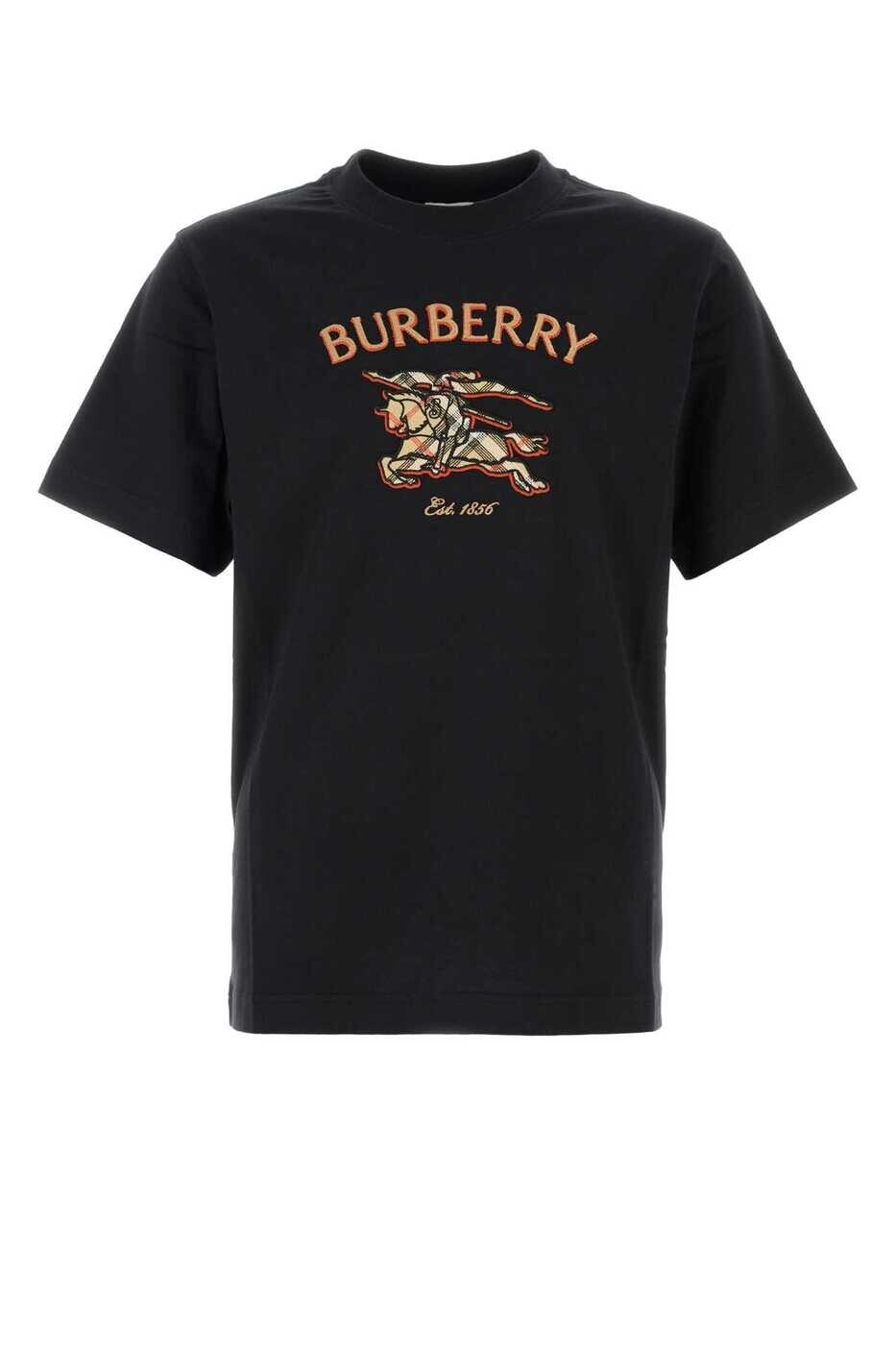 バーバリー BURBERRY Tシャツ メンズ ブラック T-shirts 8132682 A1189 BLACK 関税 202 courage-store-21884057 BRANDSHOP「il Tesoro」 パッケージ画像