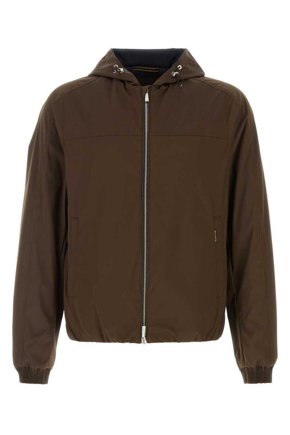 ムーレー MOORER ジャケット メンズ ブラウン Jackets ALBORITJ MORO Brown 関税 送料無料 2026SS gb