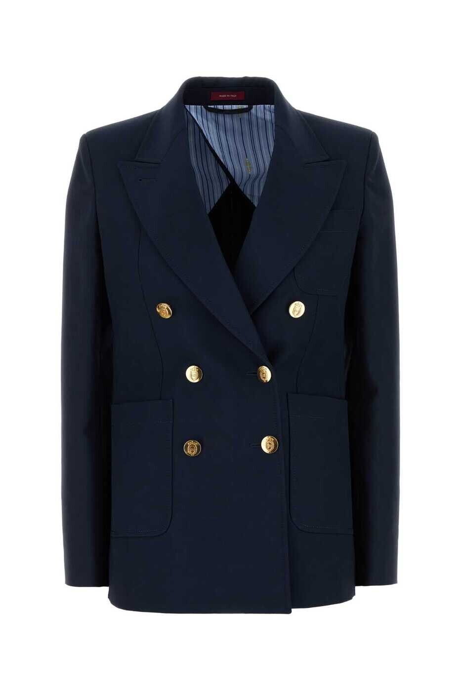 Gucci グッチ ベルテッドベスト ジレ 619334 ブルー 36 楽天市場】グッチ GUCCI（ベスト・ジレ｜トップス）：レディース