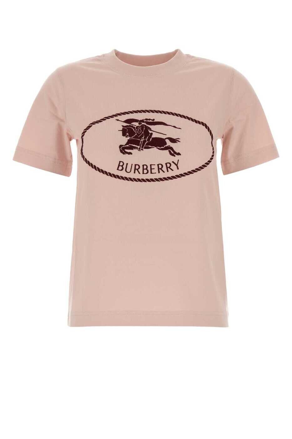 バーバリー BURBERRY ポロシャツ Tシャツ レディース ピンク T-shirts and polo shirts 8110925 C2989 Pink 関税 送料無料 2026AW gb